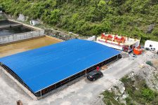 大型頁巖氣鉆井泥漿站項目交付客戶