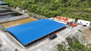 大型頁巖氣鉆井泥漿站項(xiàng)目交付客戶
