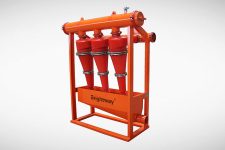 無底流篩的除砂器鉆井液除砂器