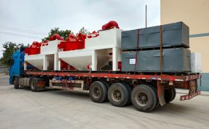 2套350方頂管泥水分離系統(tǒng)交付客戶