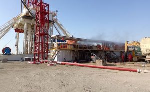 ZJ90/6750DB鉆機(jī)固控系統(tǒng)在新疆塔里木油田鉆井現(xiàn)場(chǎng)...