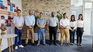 沙特阿美客戶蒞臨正道能源公司互助交流，深化裝備...